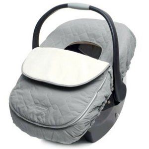 🌟Gray JJ Cole Car Seat Cover Like New!